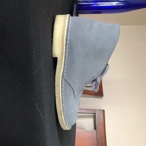 Brand New grey Suede Clark’s desert boots